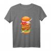 Cheeseburger Junk-Food Imbiss Snack Sandwich T-Shirt – Witziges Fast Food Design für Foodies, Köche & Grillmeister