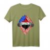 Irak Shirt mit US-Flagge und irakischer Flagge - Stolz auf irakische Wurzeln, Bürger- und Erbe-T-Shirt für Feiertage & Familie