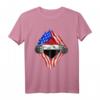 Irak Shirt mit US-Flagge und irakischer Flagge - Stolz auf irakische Wurzeln, Bürger- und Erbe-T-Shirt für Feiertage & Familie