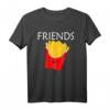 Burger and Fries Best Friends Shirt – Lustiges Geschenkset für Freunde, perfekt für Geburtstag, Weihnachten & gemeinsame Spaßmomente