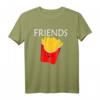 Burger and Fries Best Friends Shirt – Lustiges Geschenkset für Freunde, perfekt für Geburtstag, Weihnachten & gemeinsame Spaßmomente