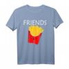 Burger and Fries Best Friends Shirt – Lustiges Geschenkset für Freunde, perfekt für Geburtstag, Weihnachten & gemeinsame Spaßmomente