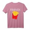 Burger and Fries Best Friends Shirt – Lustiges Geschenkset für Freunde, perfekt für Geburtstag, Weihnachten & gemeinsame Spaßmomente