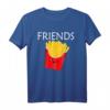Burger and Fries Best Friends Shirt – Lustiges Geschenkset für Freunde, perfekt für Geburtstag, Weihnachten & gemeinsame Spaßmomente