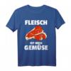 Fleisch Ist Mein Gemüse Fleischesser T-Shirt – Lustiges Geschenk für Steak, Burger & Fleischliebhaber