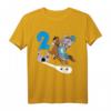 Kinder Ritter T-Shirt zum 2. Geburtstag mit Burg, Schloss und Rüstung – Ideales Geschenk für kleine Ritter-Fans