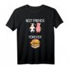 Best Friends Forever Speck Rindfleisch Fleisch Bacon Burger T-Shirt – Lustiges Grill- und Fleischliebhaber T-Shirt für Metzger, Grillmeister & Fleischfans