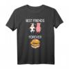 Best Friends Forever Speck Rindfleisch Fleisch Bacon Burger T-Shirt – Lustiges Grill- und Fleischliebhaber T-Shirt für Metzger, Grillmeister & Fleischfans