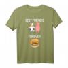 Best Friends Forever Speck Rindfleisch Fleisch Bacon Burger T-Shirt – Lustiges Grill- und Fleischliebhaber T-Shirt für Metzger, Grillmeister & Fleischfans