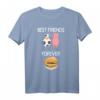 Best Friends Forever Speck Rindfleisch Fleisch Bacon Burger T-Shirt – Lustiges Grill- und Fleischliebhaber T-Shirt für Metzger, Grillmeister & Fleischfans
