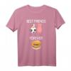 Best Friends Forever Speck Rindfleisch Fleisch Bacon Burger T-Shirt – Lustiges Grill- und Fleischliebhaber T-Shirt für Metzger, Grillmeister & Fleischfans