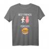 Best Friends Forever Speck Rindfleisch Fleisch Bacon Burger T-Shirt – Lustiges Grill- und Fleischliebhaber T-Shirt für Metzger, Grillmeister & Fleischfans
