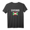 Burundisches Stolz Kulturerbe Geschenk | Burundi Flagge T-Shirt für Fans, Reisen & Supporter