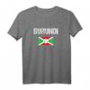 Burundisches Stolz Kulturerbe Geschenk | Burundi Flagge T-Shirt für Fans, Reisen & Supporter