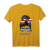 Cape Verde Girl Cape Verdean Girl Cabo Verde Frau Flagge T-Shirt – Kulturelles Souvenir & Fanartikel für Kap Verde Liebhaberinnen