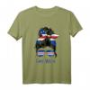 Cape Verde Girl Cape Verdean Girl Cabo Verde Frau Flagge T-Shirt – Kulturelles Souvenir & Fanartikel für Kap Verde Liebhaberinnen