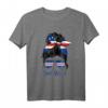 Cape Verde Girl Cape Verdean Girl Cabo Verde Frau Flagge T-Shirt – Kulturelles Souvenir & Fanartikel für Kap Verde Liebhaberinnen