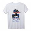 Cape Verde Girl Cape Verdean Girl Cabo Verde Frau Flagge T-Shirt – Kulturelles Souvenir & Fanartikel für Kap Verde Liebhaberinnen