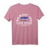 Cabo Verde T-Shirts für Damen und Herren mit Flagge - Perfektes Geschenk für Fans und Freunde von Cabo Verde