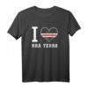 I love Nha Terra Cabo Verde T-Shirt – Offizielles Kap Verde Flagge T-Shirt als Geschenk für Insel-Fans & Unterstützer