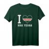 I love Nha Terra Cabo Verde T-Shirt – Offizielles Kap Verde Flagge T-Shirt als Geschenk für Insel-Fans & Unterstützer