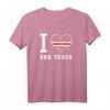 I love Nha Terra Cabo Verde T-Shirt – Offizielles Kap Verde Flagge T-Shirt als Geschenk für Insel-Fans & Unterstützer