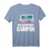 Camper Camping Wohnwagen Wohnmobile Rente Geschenk T-Shirt - Perfektes Geschenk für Campingliebhaber und Outdoor-Fans