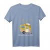 Damen Millionen Sterne Hotel Camping T-Shirt mit V-Ausschnitt – Perfektes Geschenk für Campingfans und Abenteurer
