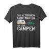 Rentner Camping T-Shirt - Wohnmobil & Camper Geschenk für Natur- und Reisebegeisterte im Ruhestand
