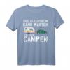 Rentner Camping T-Shirt - Wohnmobil & Camper Geschenk für Natur- und Reisebegeisterte im Ruhestand
