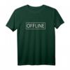 Funny Offline Camping T-Shirt – Trendiges Anti-Phone Shirt für Outdoor, Strand, Wandern & Vatertag