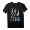 Nordholz Insel Camping Urlaub Wurster Nordseeküste Möwe T-Shirt – Perfektes Geschenk für Nordsee-Urlauber und Campingfans