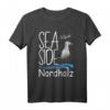 Nordholz Insel Camping Urlaub Wurster Nordseeküste Möwe T-Shirt – Perfektes Geschenk für Nordsee-Urlauber und Campingfans
