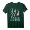 Nordholz Insel Camping Urlaub Wurster Nordseeküste Möwe T-Shirt – Perfektes Geschenk für Nordsee-Urlauber und Campingfans