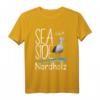 Nordholz Insel Camping Urlaub Wurster Nordseeküste Möwe T-Shirt – Perfektes Geschenk für Nordsee-Urlauber und Campingfans
