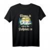 Home Is Where The Stellplatz is | Wohnmobil Camper Camping T-Shirt – Witziges Geschenk für Campingfans & Wohnmobil Liebhaber