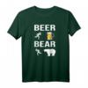 Beer Bear Lustiges Camping Outdoor T-Shirt - Humorvolles Bier- und Bär-Design für Freizeit, Camping & Lacher