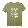 Beer Bear Lustiges Camping Outdoor T-Shirt - Humorvolles Bier- und Bär-Design für Freizeit, Camping & Lacher