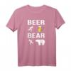 Beer Bear Lustiges Camping Outdoor T-Shirt - Humorvolles Bier- und Bär-Design für Freizeit, Camping & Lacher