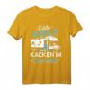 Lustiges Camping Zelten Spruch T-Shirt - Echte Kerle Kacken im Chemieklo, ideales Geschenk für Männer zum Vatertag, Geburtstag & Weihnachten