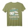 Lustiges Camping Zelten Spruch T-Shirt - Echte Kerle Kacken im Chemieklo, ideales Geschenk für Männer zum Vatertag, Geburtstag & Weihnachten