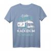 Lustiges Camping Zelten Spruch T-Shirt - Echte Kerle Kacken im Chemieklo, ideales Geschenk für Männer zum Vatertag, Geburtstag & Weihnachten