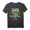Herren Camping T-Shirt - Bier & Camper Design, Perfektes Geschenk für Männer zu Weihnachten, Vatertag & Geburtstag