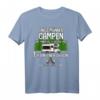 Herren Camping T-Shirt - Bier & Camper Design, Perfektes Geschenk für Männer zu Weihnachten, Vatertag & Geburtstag
