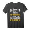 Männer Mit Wohnmobil Haben Die Schönsten Frauen Camping T-Shirt – Lustiges Camping Spruch für Herren als Wohnmobil Zubehör und Geschenk