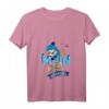 Faultier T-Shirt mit V-Ausschnitt für Nordsee- und Strandurlaub – Süßes Hooksiel Motiv als Geschenk für Faultier- und Küstenliebhaber