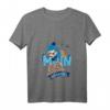 Faultier T-Shirt mit V-Ausschnitt für Nordsee- und Strandurlaub – Süßes Hooksiel Motiv als Geschenk für Faultier- und Küstenliebhaber