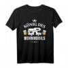 Herren König des Wohnmobils Geschenk für Camping begeisterten Mann T-Shirt – Perfektes Weihnachts- und Geburtstagsgeschenk für Camper und Bierliebhaber