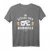 Herren König des Wohnmobils Geschenk für Camping begeisterten Mann T-Shirt – Perfektes Weihnachts- und Geburtstagsgeschenk für Camper und Bierliebhaber