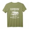 Zuhause Ist Wo Mein Wohnmobil Steht T-Shirt – Lustiges Camping- und Wohnwagen-Motiv, Perfekt als Geschenk für Camper, Wohnwagenfahrer und Camping-Fans